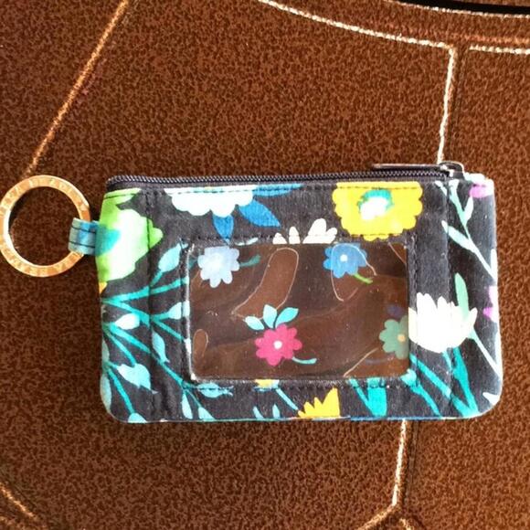 Vera Bradley | Floral ID Case Key Chain-V - Picture 2 of 3